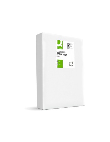Papel color q-connect din a3 80gr naranja neon...