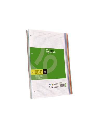 Recambio liderpapel a4 120 hojas 90gr cuadro 5...