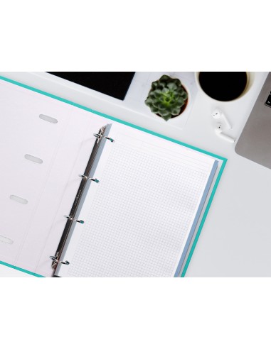 Recambio liderpapel a4 120 hojas 90gr cuadro 5...