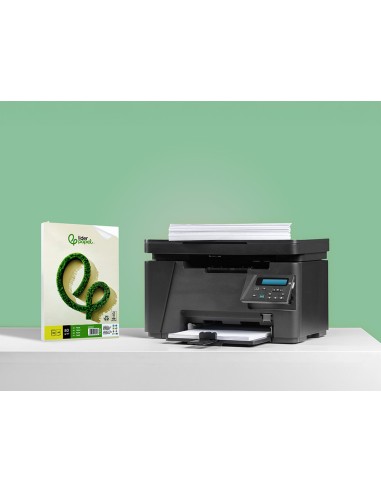 Papel liderpapel a4 80g/m2 reciclado liso...