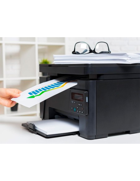 Papel liderpapel a4 80g/m2 liso paquete de 250 hojas