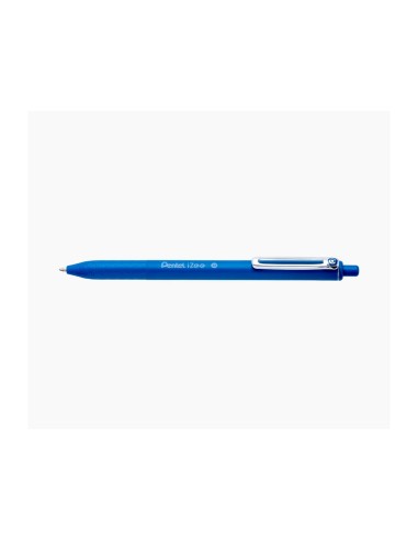 Boligrafo pentel izee punta 1 mm retractil azul