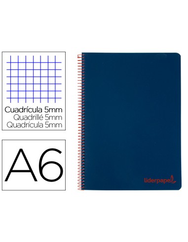 Cuaderno espiral liderpapel a6 micro wonder...
