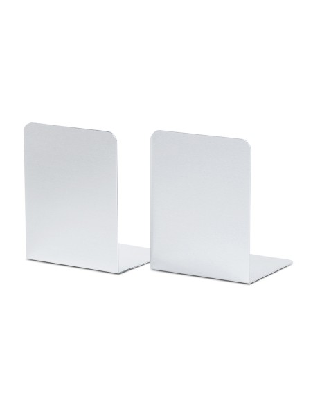 Apoyalibros metalico maul aluminio 100x100x130 mm juego