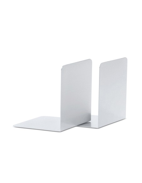Apoyalibros metalico maul aluminio 100x100x130 mm juego