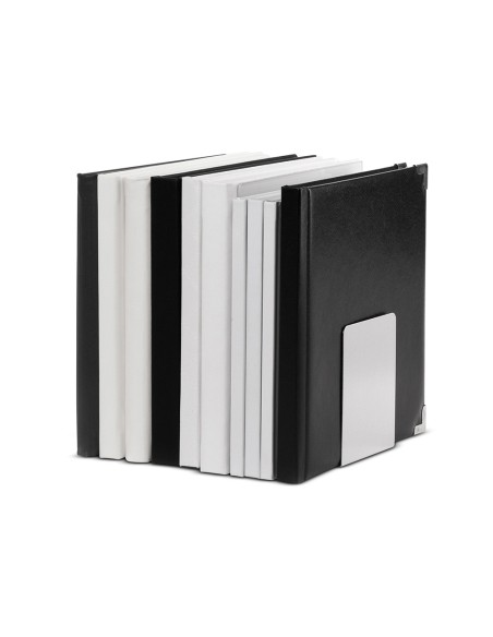 Apoyalibros metalico maul aluminio 100x80x100 mm juego