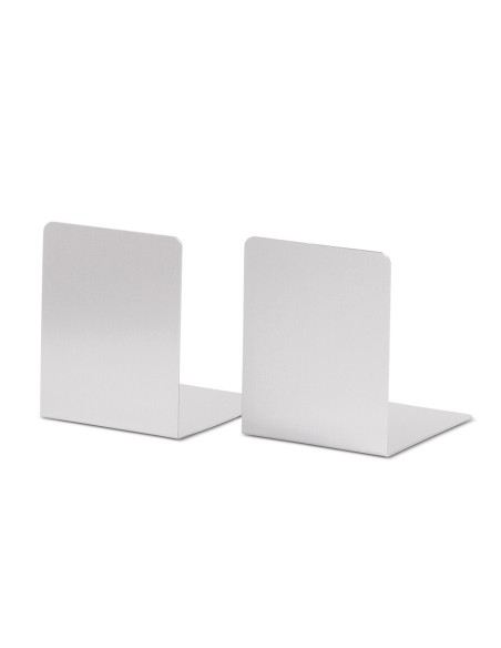 Apoyalibros metalico maul aluminio 100x80x100 mm juego