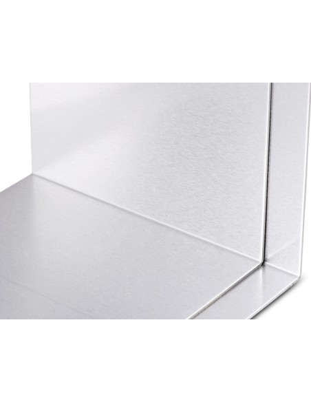 Apoyalibros metalico maul aluminio 100x80x100 mm juego