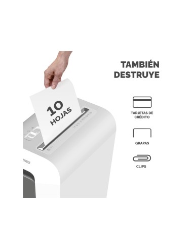 Destructora de documentos fellowes lx65...