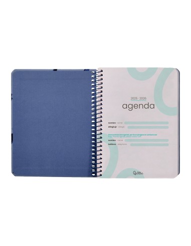 Agenda escolar liderpapel 25-26 espiral...