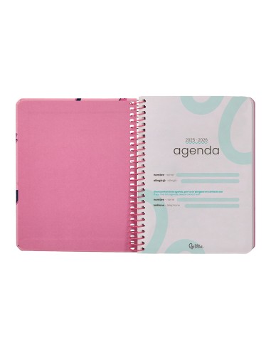 Agenda escolar liderpapel 25-26 espiral...