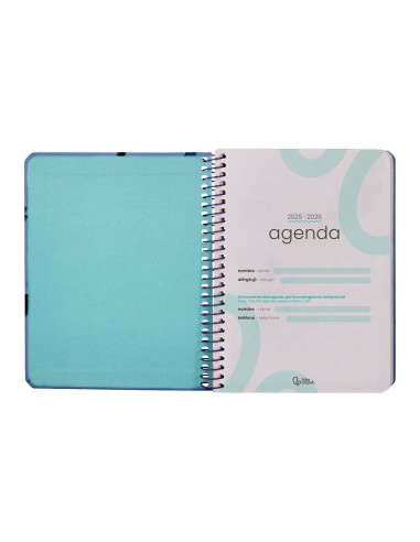 Agenda escolar liderpapel 25-26 espiral...