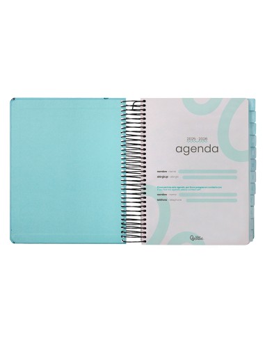 Agenda escolar liderpapel 25-26 espiral...