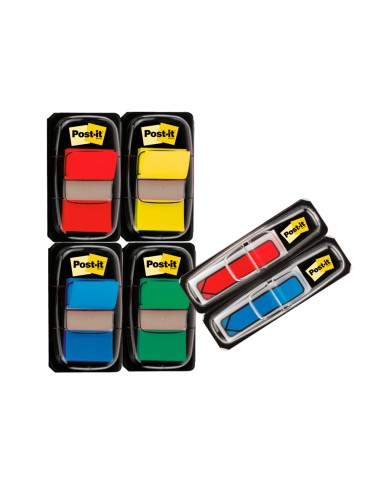Banderitas separadoras post-it 680 dispensador...