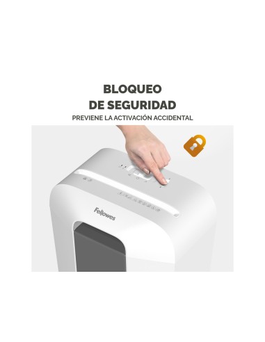 Destructora de documentos fellowes lx25...