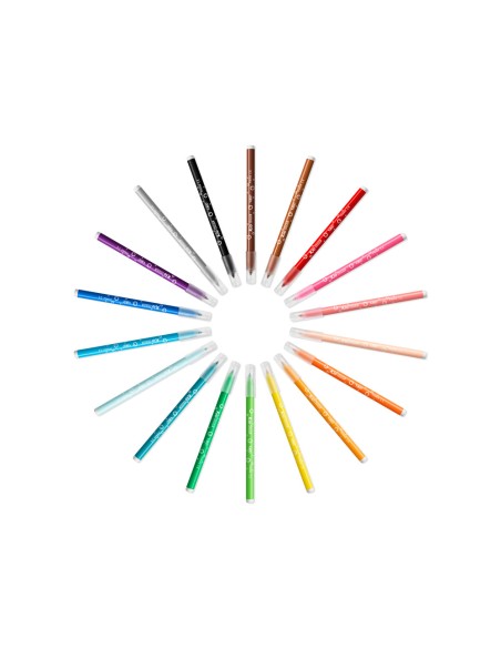 Rotulador bic kids couleur estuche de 10+2 colores tinta base de agua lavable