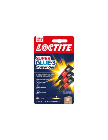 Pegamento loctite super glue-3 adhesivo...