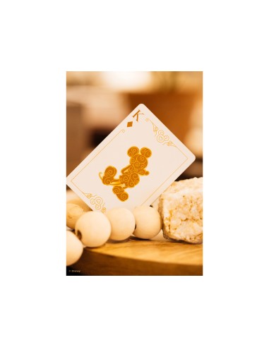 Baraja de cartas bicycle disney black and gold...