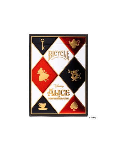 Baraja de cartas bicycle alice in wonderland