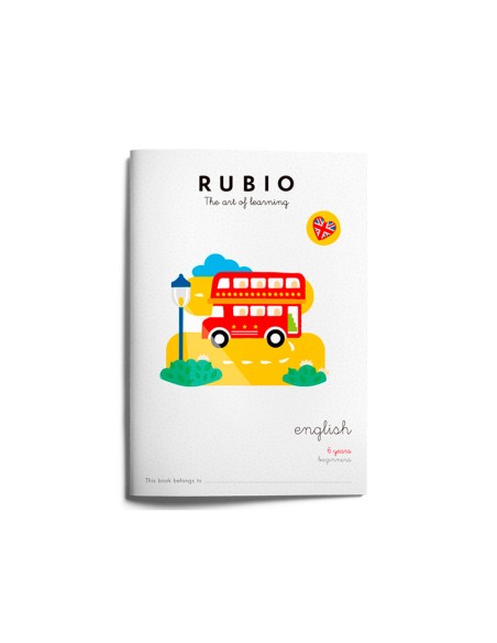 Cuaderno rubio english 6 years beginners