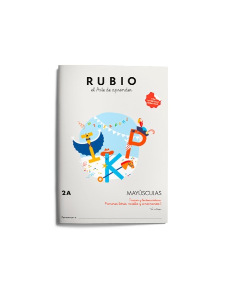 Cuaderno rubio mayusculas 2a