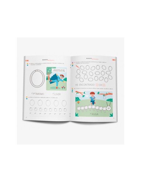 Cuaderno rubio mayusculas 2a