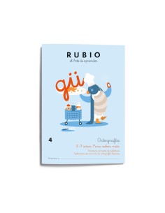 Cuaderno rubio ortografia 4