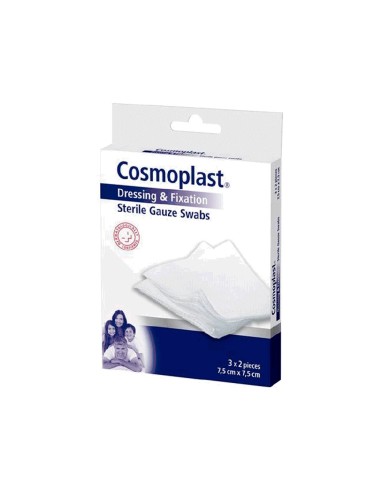 Gasa esterilizada cosmoplast universal 75x75 mm...