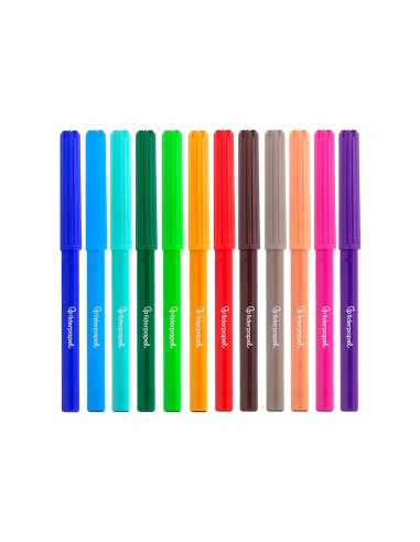 Rotulador liderpapel slim caja de 12 unidades...