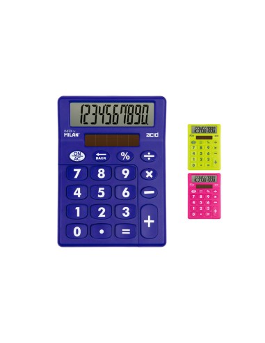 Calculadora milan sobremesa acid 10 digitos...