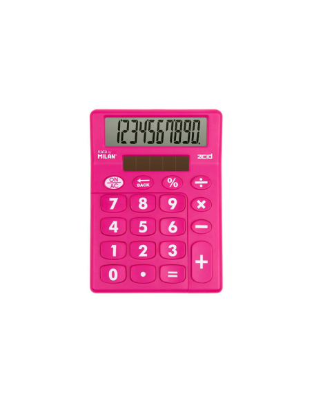 Calculadora milan sobremesa acid 10 digitos colores surtidos
