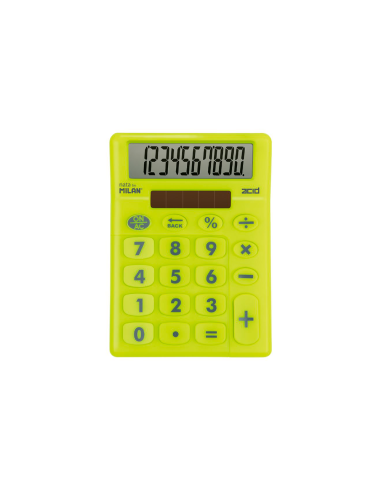 Calculadora milan sobremesa acid 10 digitos...