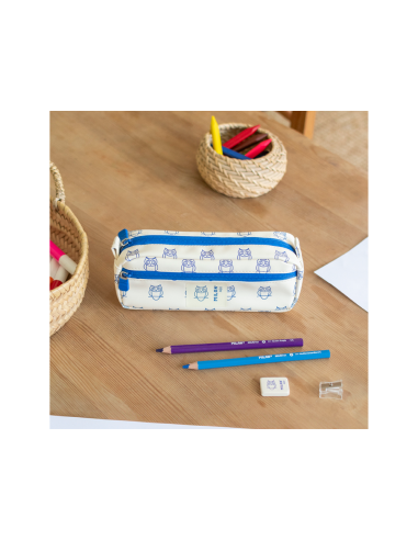 Estuche portatodo milan rectangular 2...