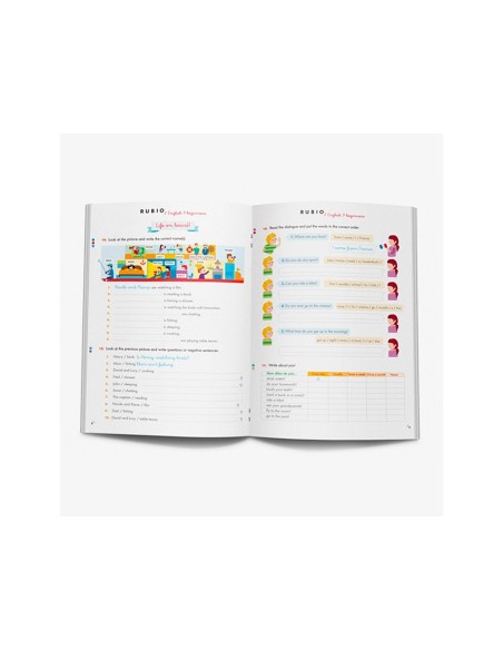 Cuaderno rubio english 9 years beginners