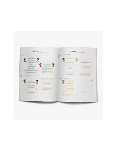 Cuaderno rubio english 8 years beginners