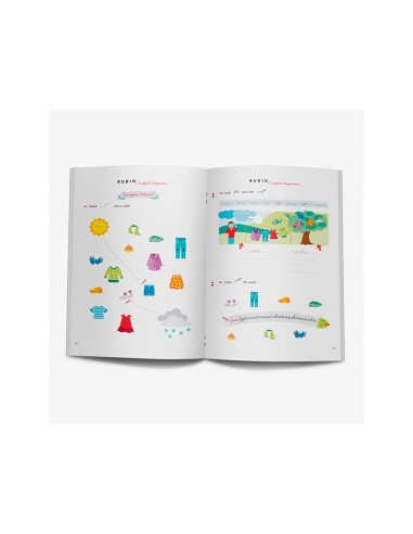 Cuaderno rubio english 6 years beginners
