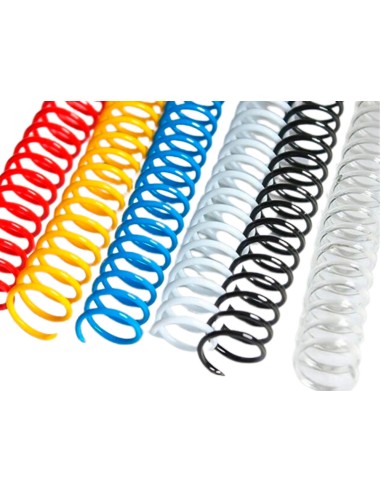 Espiral plastico yosan paso 64 nº10 colores...