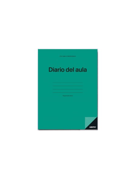 Diario del aula additio programacion diaria del curso por dia y hora o sesion 192 paginas 22,5x30,5 cm
