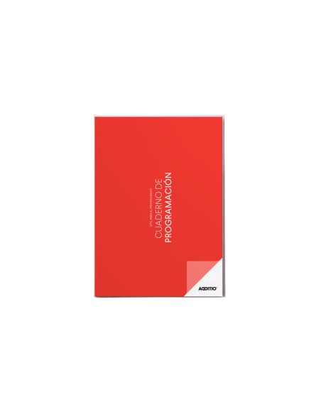 Cuaderno de programacion additio a4 plan mensual y programacion semanal del curso sin fechas