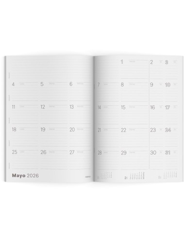 Agenda g mes vista additio planificador 16...