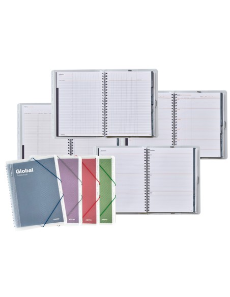 Carpeta global additio a4 con evalucion continua programacion tutoria y reuniones