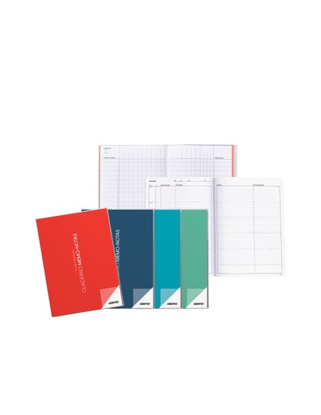 Cuaderno memo-notas additio a4 evaluacion continua mas planificacion semanal del curso