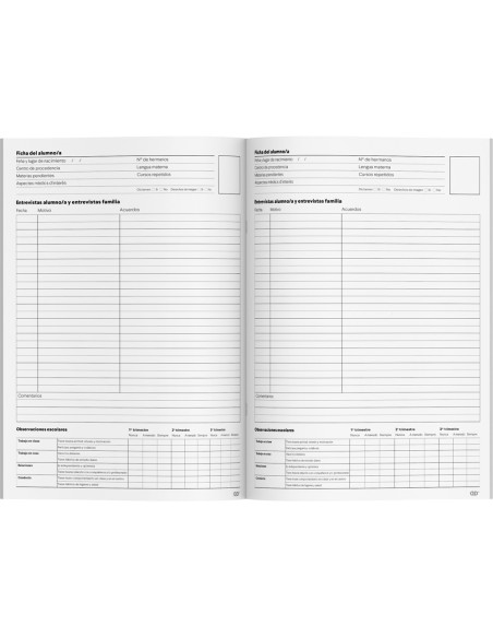 Cuaderno duplex additio a4 evaluacion continua mas tutoria