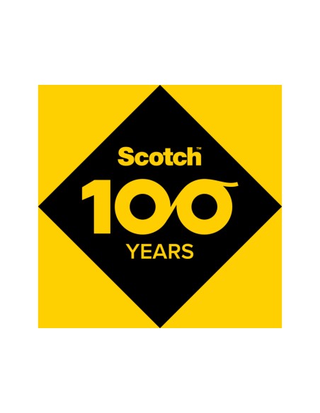 Cinta adhesiva scotch acordeon 33 m x 19 mm pack de 8 unidades