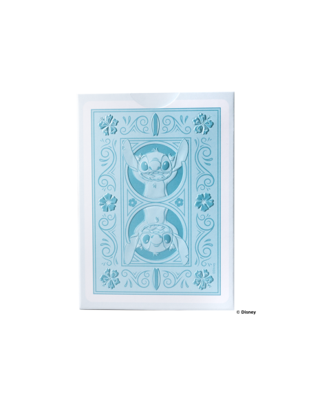 Baraja de cartas bicycle disney stitch