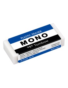 Goma de borrar tombow pvc...