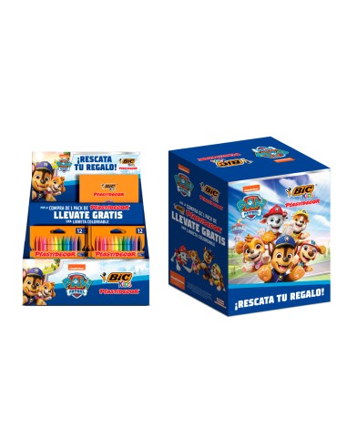 Lapices cera plastidecor caja de 12 colores...