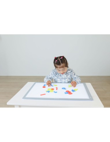 Mesa de luz led miniland para aprendizaje...