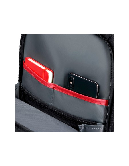 Mochila samsonite guardit 3.0 para portatil de 15,6\" tirantes ergonomicos y panel trasero malla 3d negro