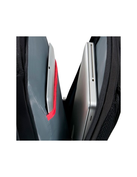 Mochila samsonite guardit 3.0 para portatil de 14,1\" tirantes ergonomicos y panel trasero malla 3d negro